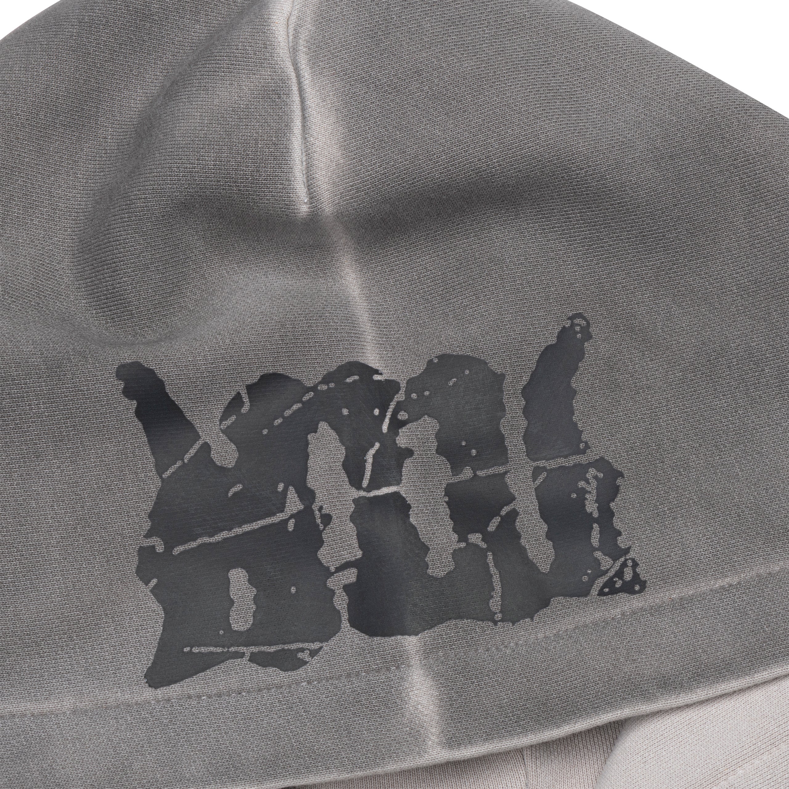 Ash Washed Boxy Short Sleeved Basic Hoodie - Image 4